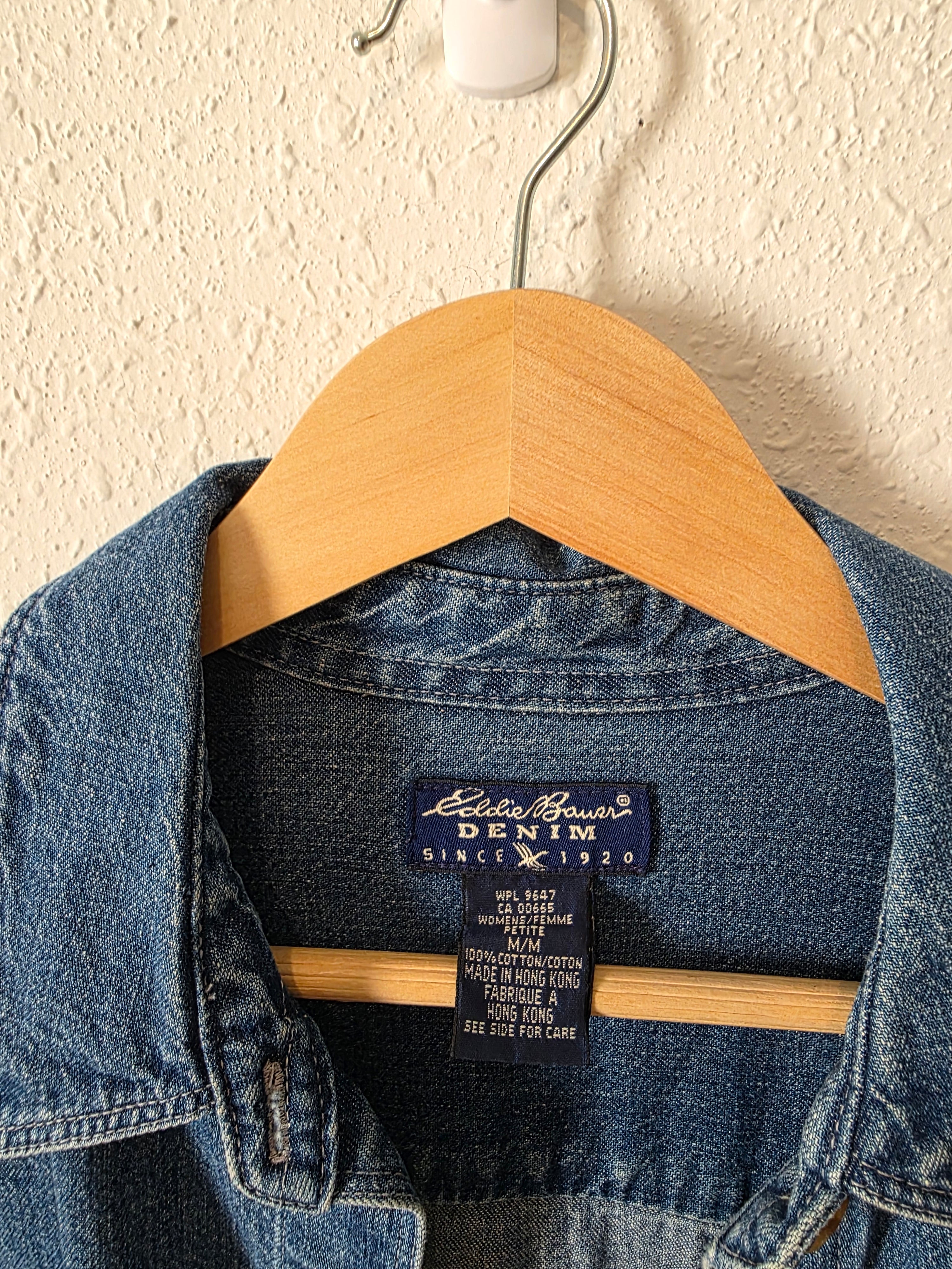 Vintage Eddie Bauer Denim Button Up (MP)