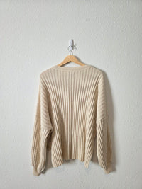 BDG Oversized Ribbed Sweater (XS)