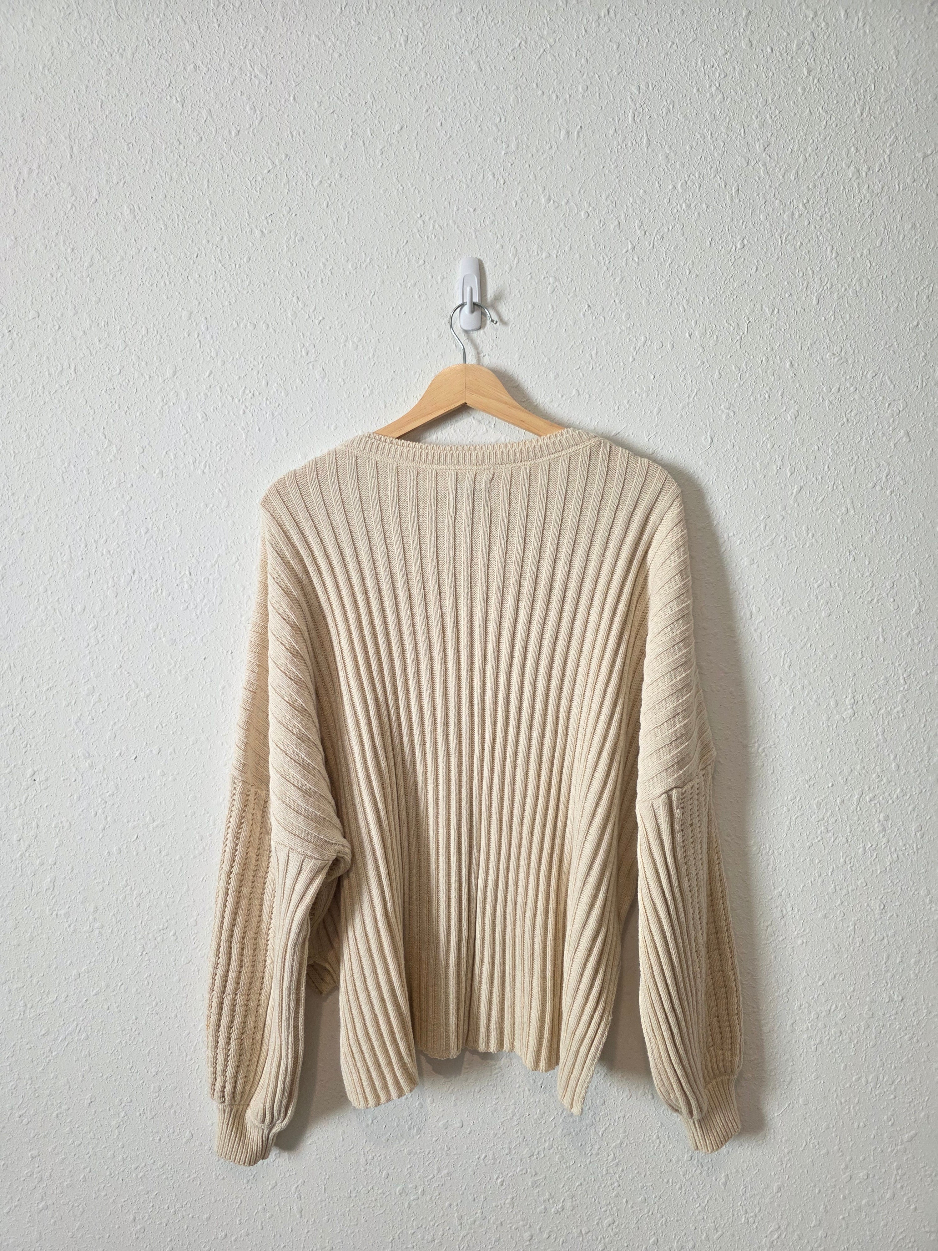 BDG Oversized Ribbed Sweater (XS)