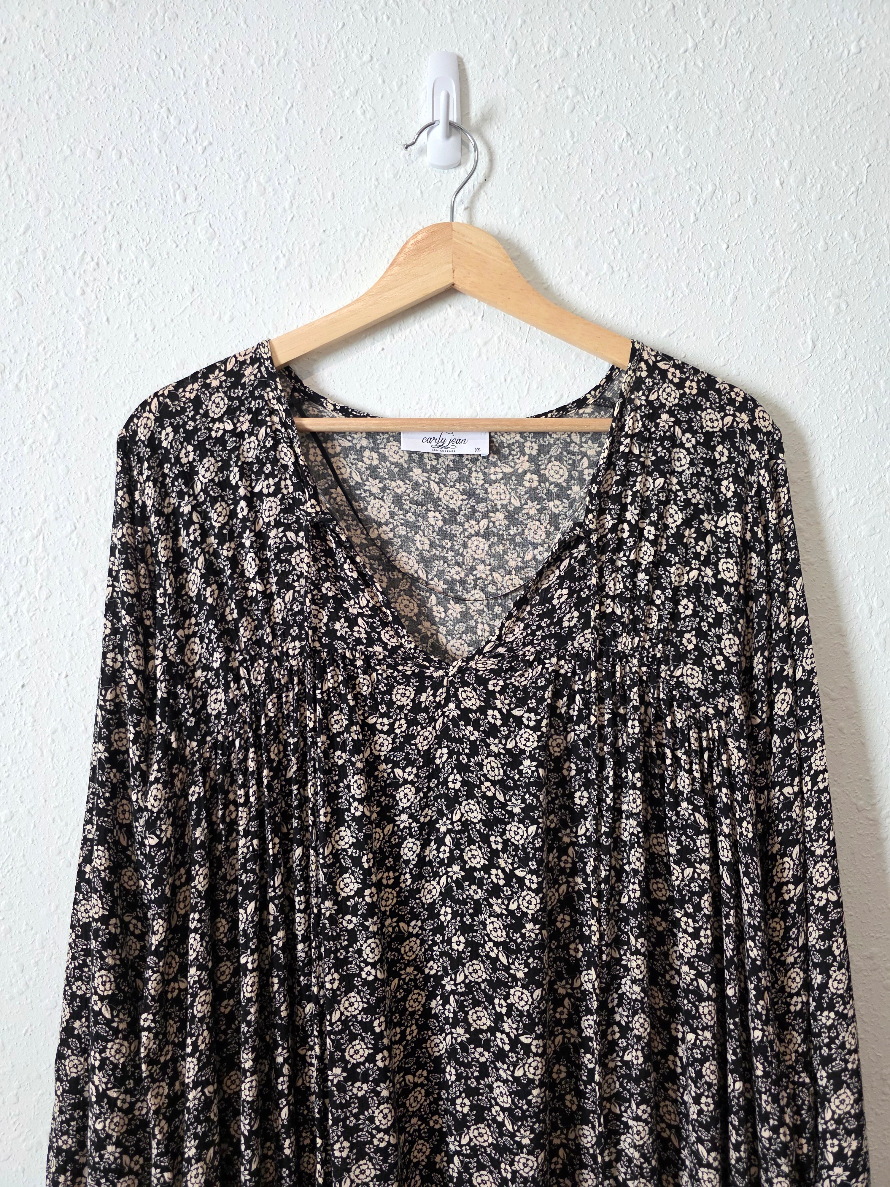 Carly Jean Floral Maxi Dress (XS)