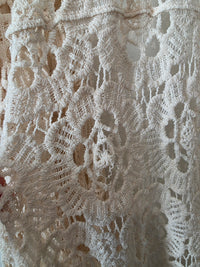 Lovestitch Floral Crochet Tie Front Top (L)