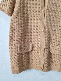 Vici Crochet Sweater Top (L)