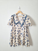 Zoco Floral Puff Sleeve Dress (M)