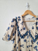 Zoco Floral Puff Sleeve Dress (M)