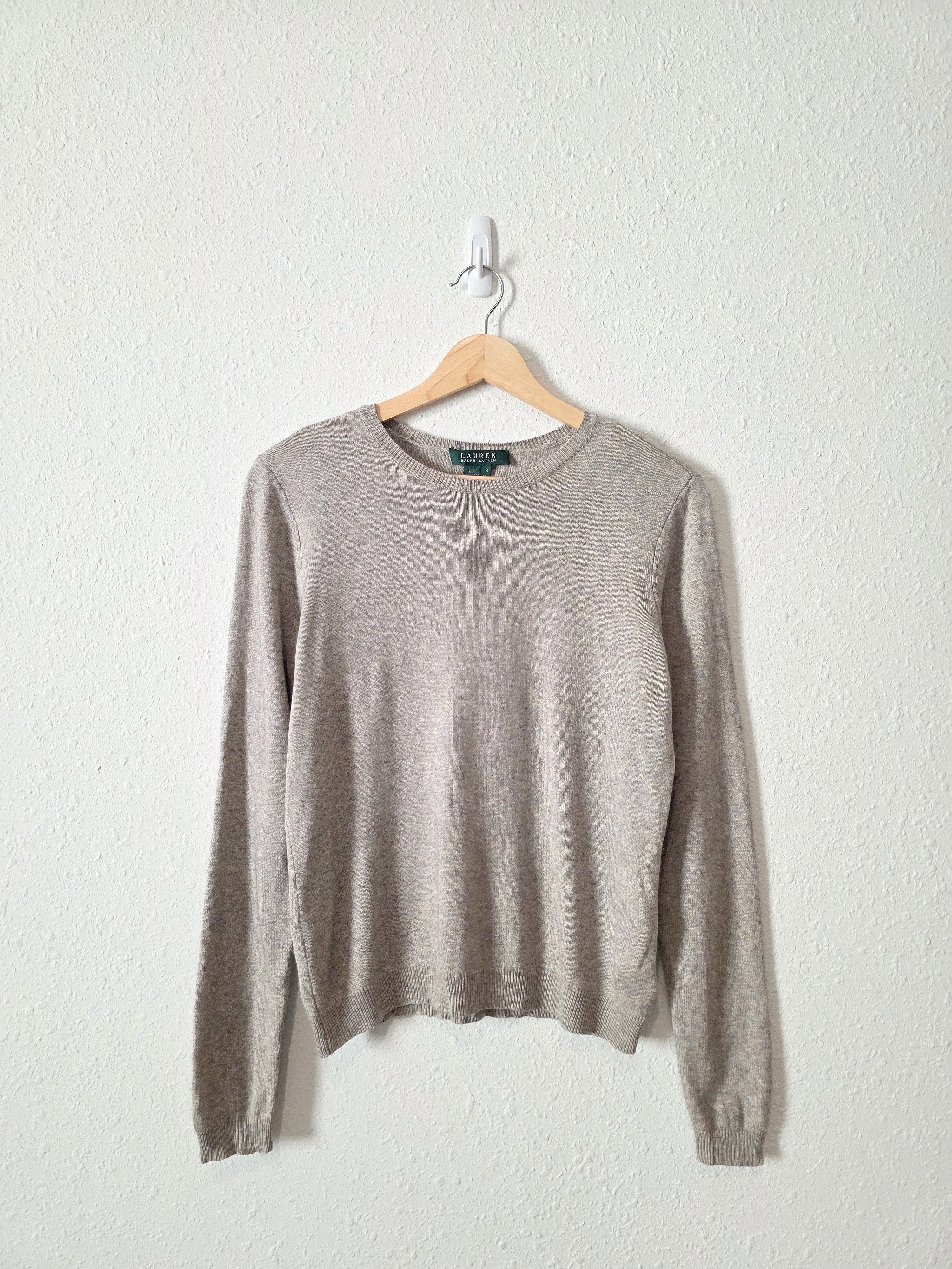 Ralph Lauren Silk Cashmere Sweater (M)