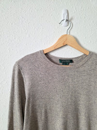 Ralph Lauren Silk Cashmere Sweater (M)