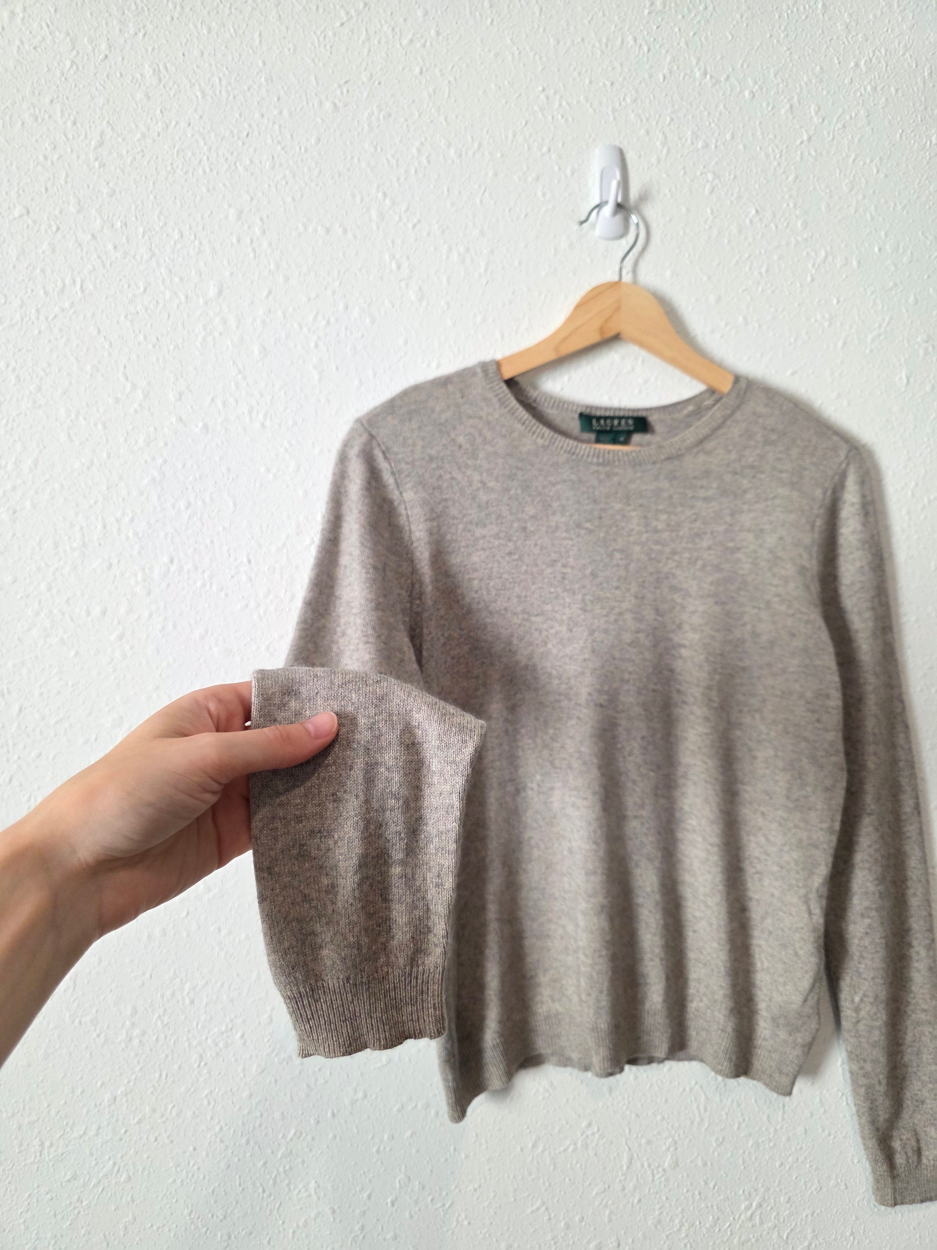 Ralph Lauren Silk Cashmere Sweater (M)