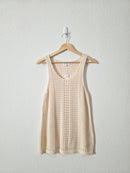 NEW Gap Crochet Cotton Tank (XS)