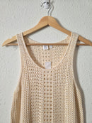 NEW Gap Crochet Cotton Tank (XS)