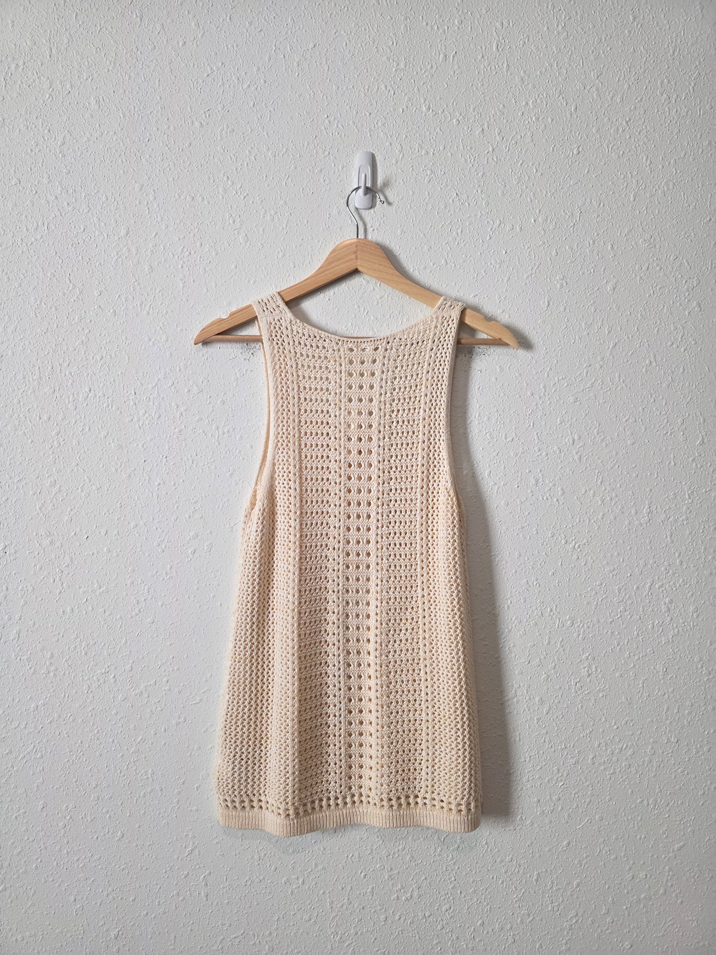 NEW Gap Crochet Cotton Tank (XS)