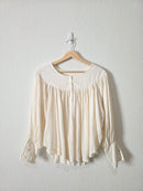 Free People Puff Sleeve Top (XS)