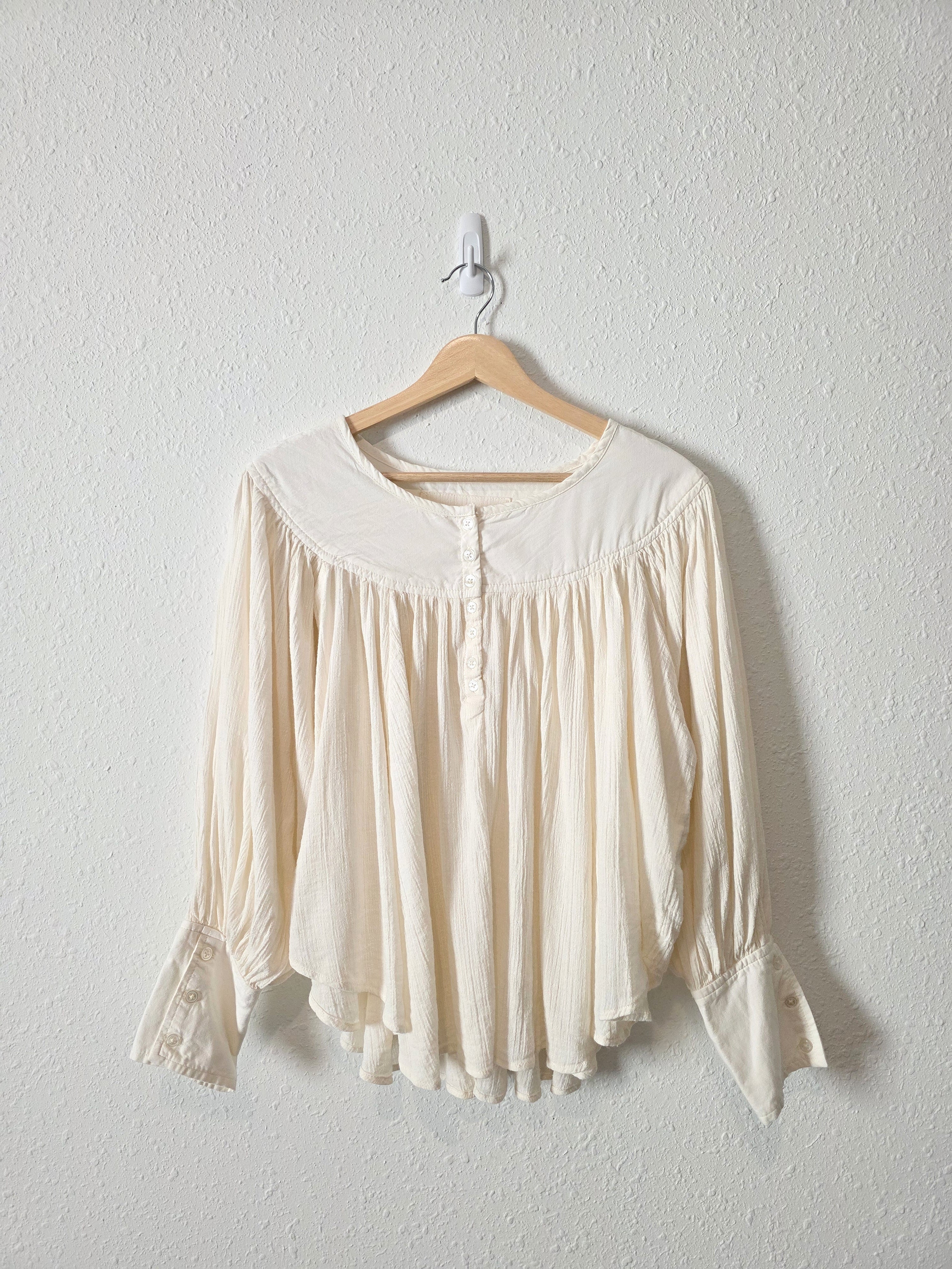 Free People Puff Sleeve Top (XS)