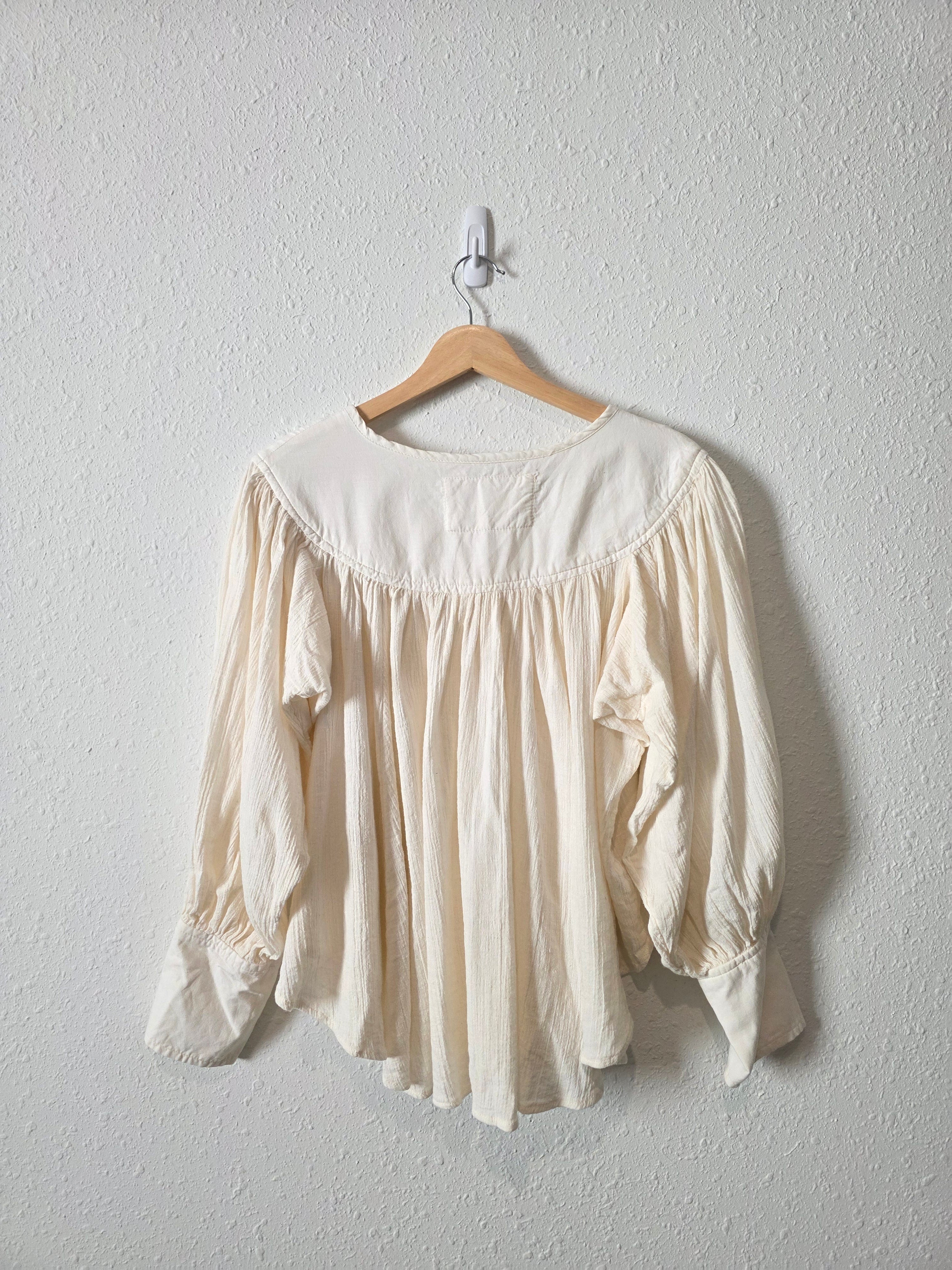 Free People Puff Sleeve Top (XS)