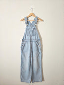 Baggy Wide Leg Denim Overalls (2)