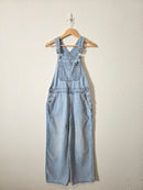 Baggy Wide Leg Denim Overalls (2)