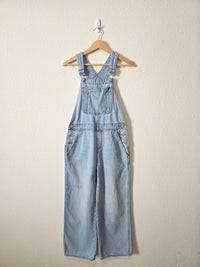 Baggy Wide Leg Denim Overalls (2)