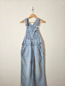 Baggy Wide Leg Denim Overalls (2)
