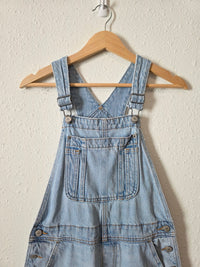 Baggy Wide Leg Denim Overalls (2)