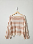 By Together Striped Cotton Sweater (M/L)