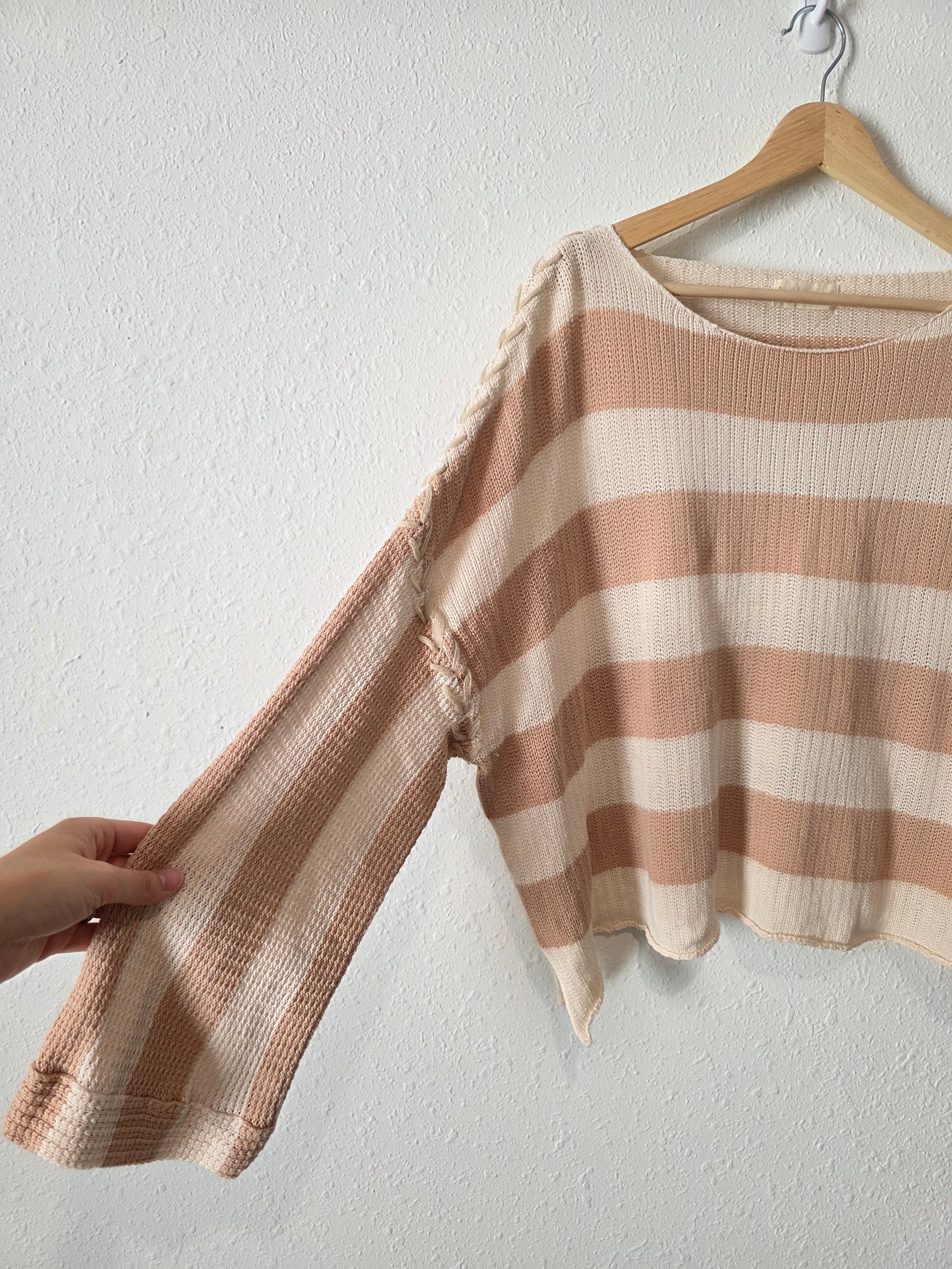 By Together Striped Cotton Sweater (M/L)