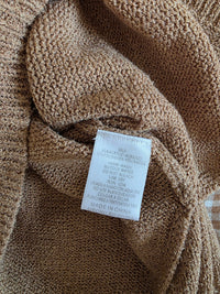 Listicle Brown Oversized Sweater (M)