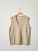Neutral V Neck Sweater Vest (S)