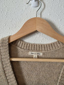 Neutral V Neck Sweater Vest (S)