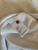 Bldwn Cotton Linen Long Sleeve Top (XS)