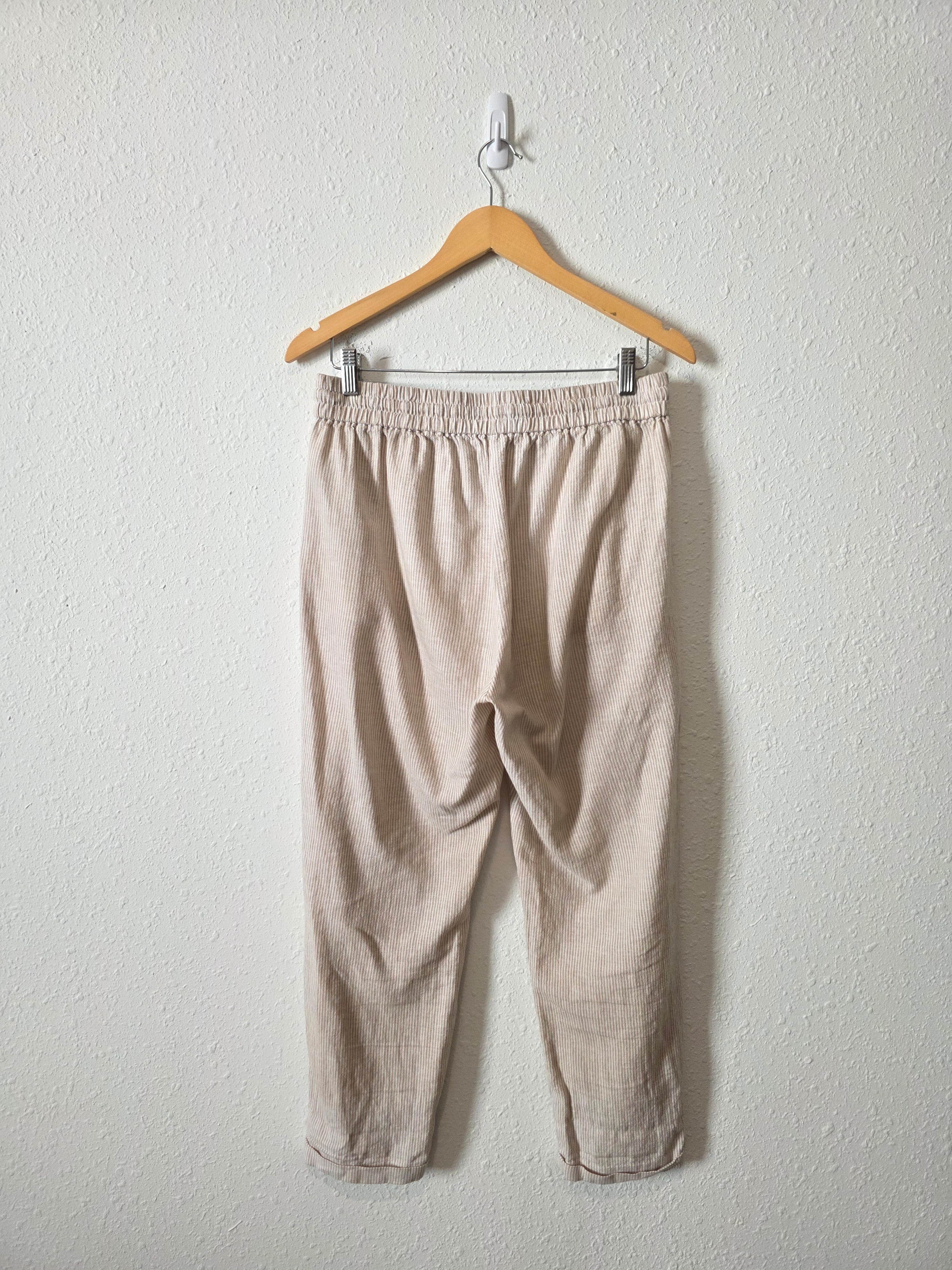 J.Crew Striped Linen Cotton Pants (8)