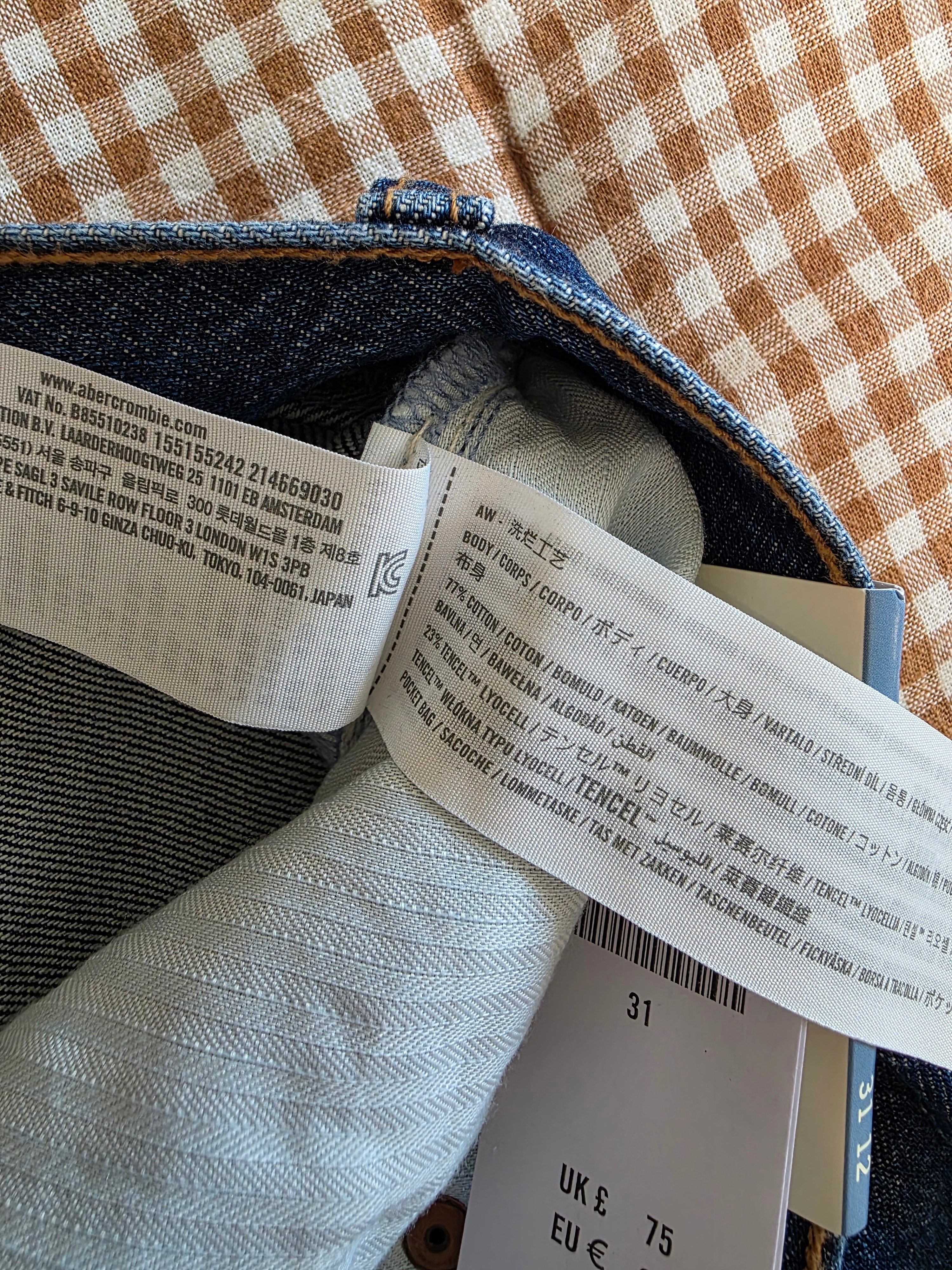 NEW Abercrombie Wide Leg Jeans (31/12)