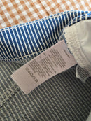 Madewell Pinstripe Wide Leg Jeans (31)