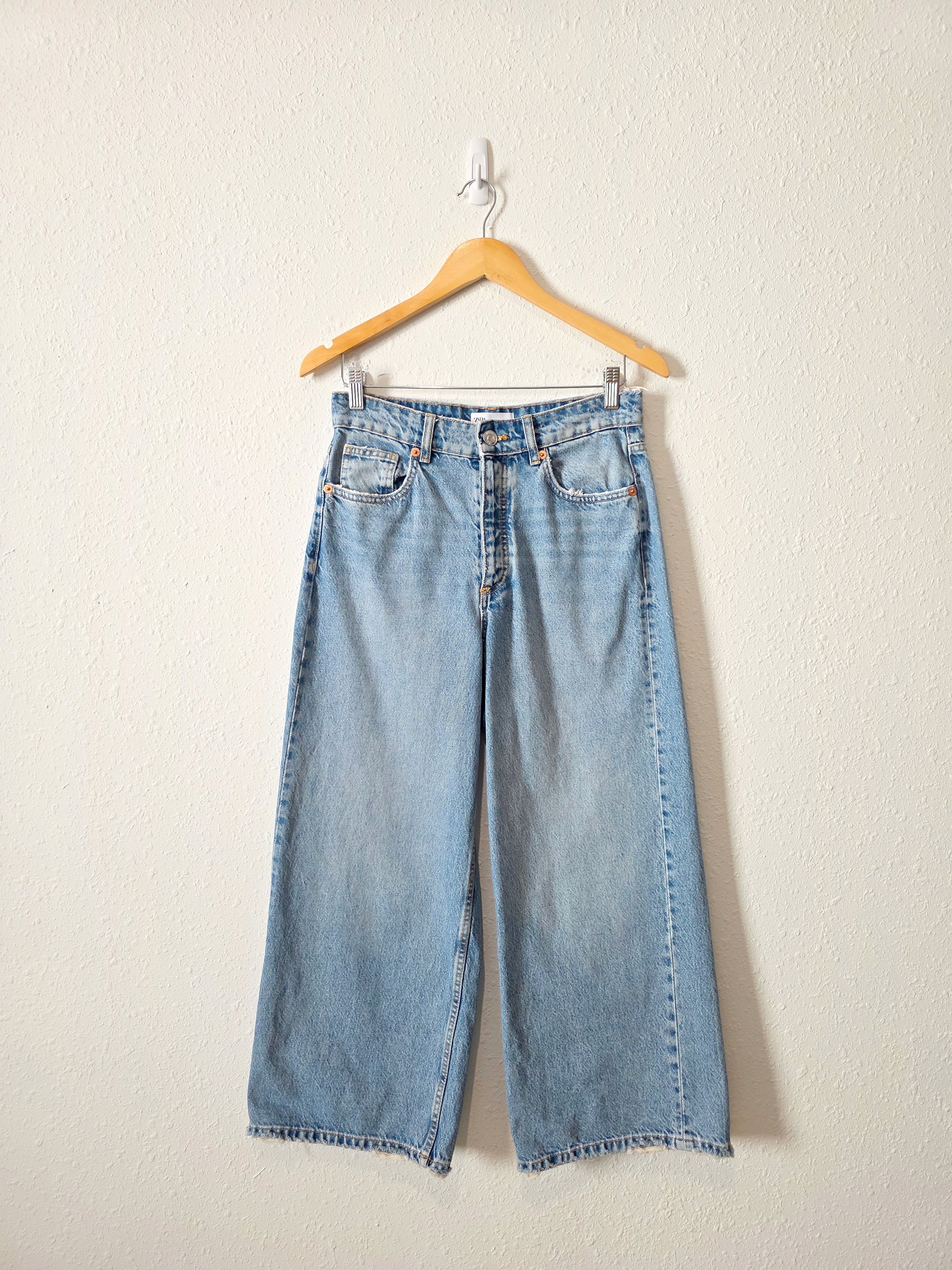 Zara Wide Leg Jeans (6)
