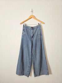 Grade & Gather Wide Leg Jeans (S)