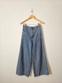 Grade & Gather Wide Leg Jeans (S)