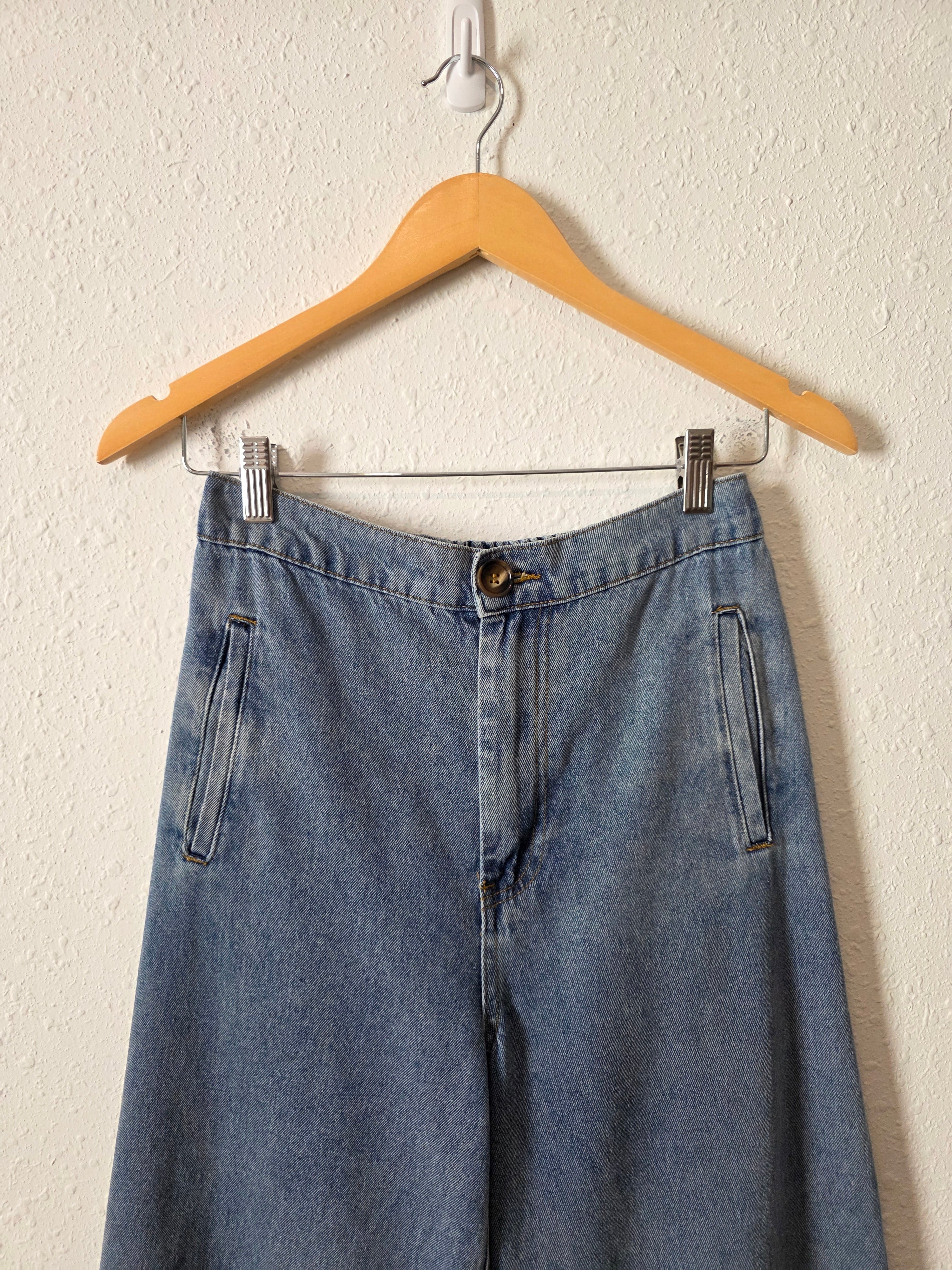 Grade & Gather Wide Leg Jeans (S)