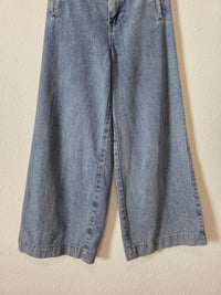 Grade & Gather Wide Leg Jeans (S)