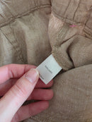 Neutral Wide Leg Linen Pants (L)