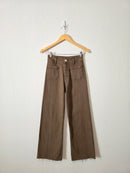 Miou Muse Brown Wide Leg Jeans (S)