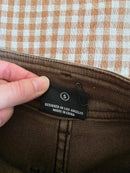 Miou Muse Brown Wide Leg Jeans (S)