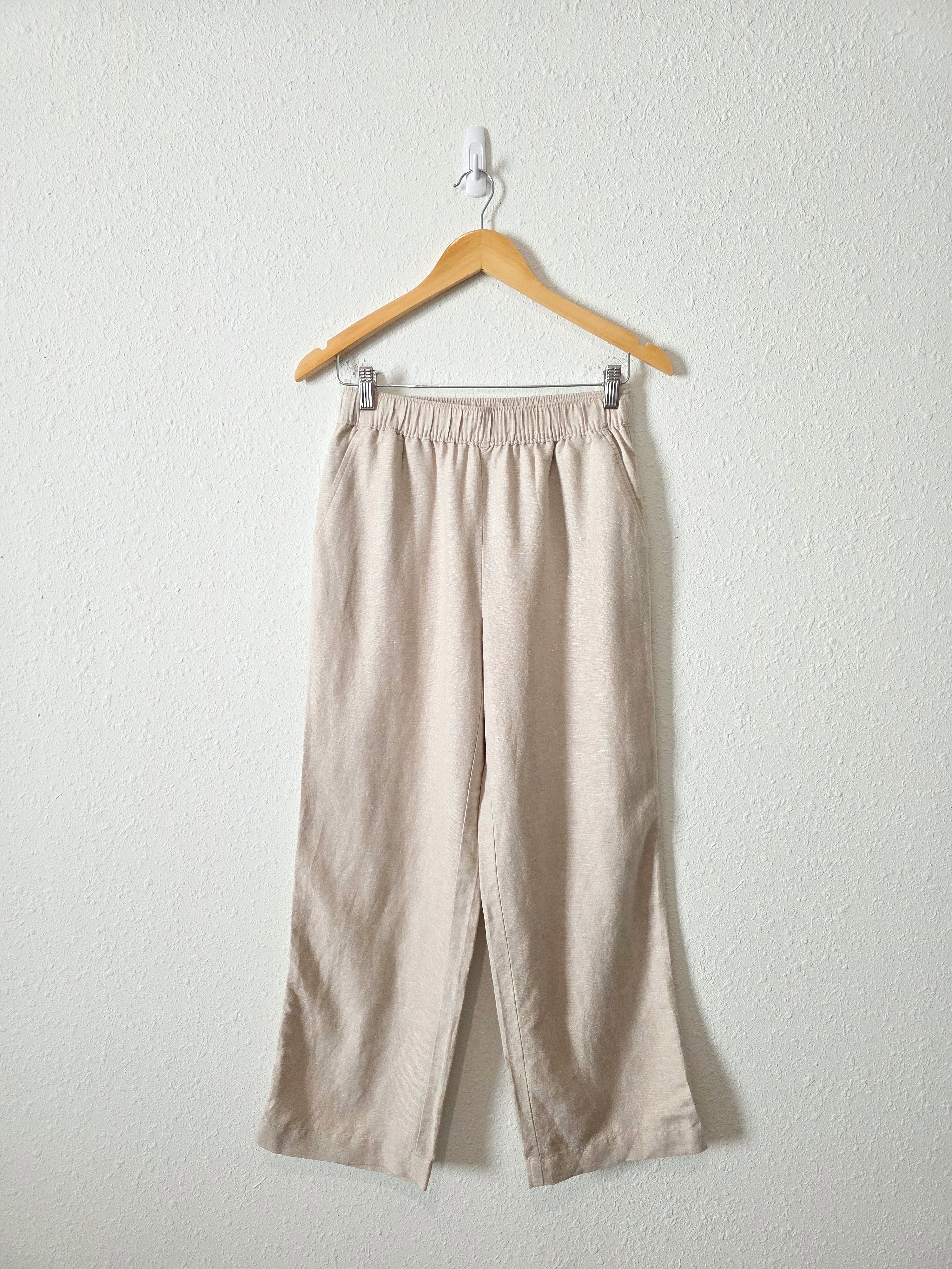 Loft Linen Blend Pull On Pants (XSP)