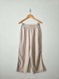 Loft Linen Blend Pull On Pants (XSP)
