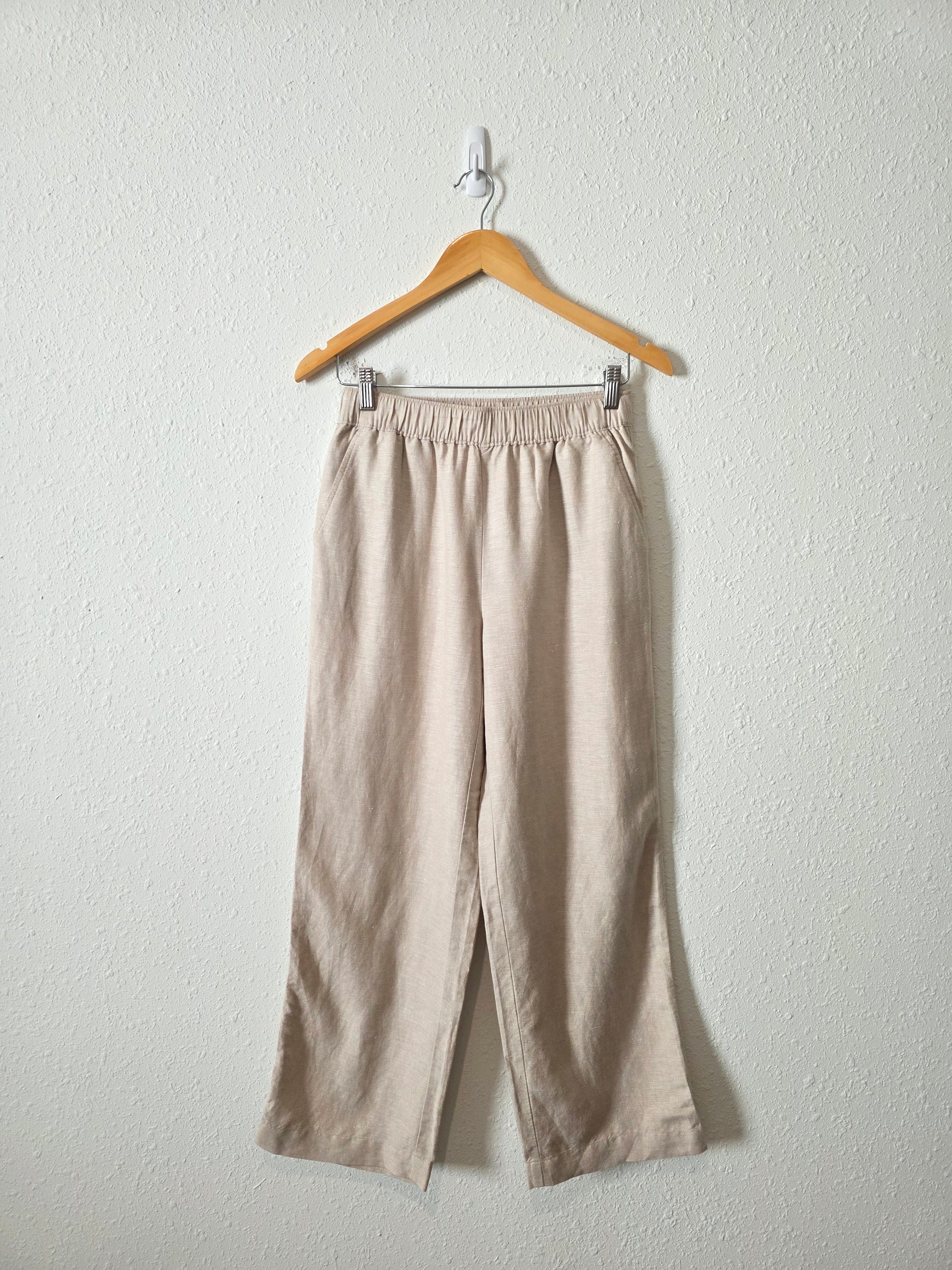 Loft Linen Blend Pull On Pants (XSP)