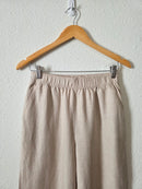 Loft Linen Blend Pull On Pants (XSP)