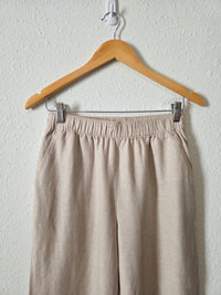 Loft Linen Blend Pull On Pants (XSP)