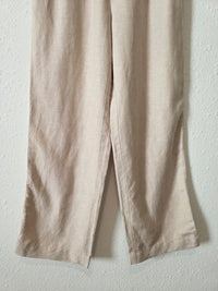 Loft Linen Blend Pull On Pants (XSP)