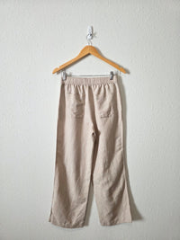 Loft Linen Blend Pull On Pants (XSP)