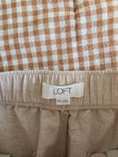 Loft Linen Blend Pull On Pants (XSP)