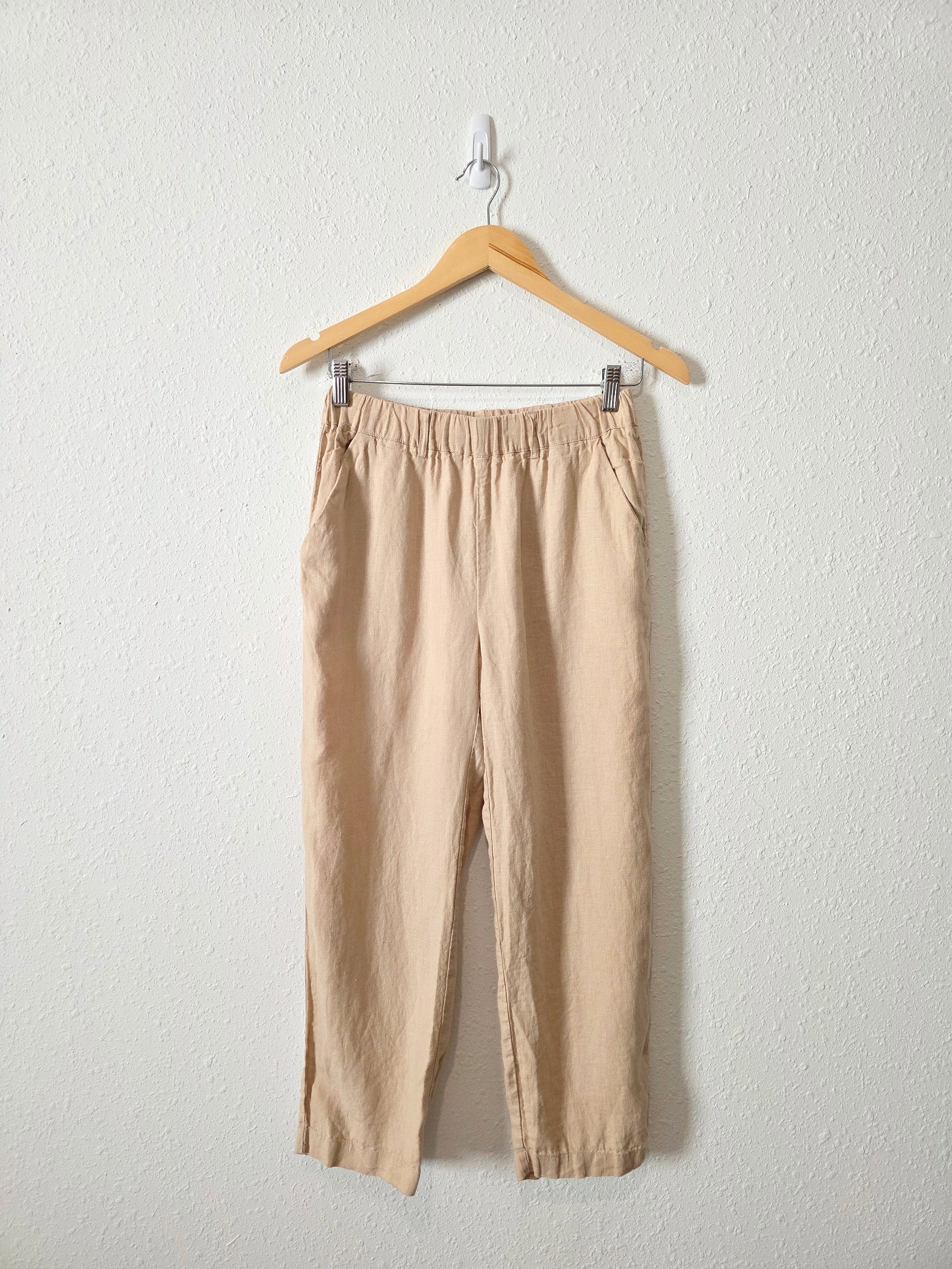 Quince Linen Straight Pants (XS)