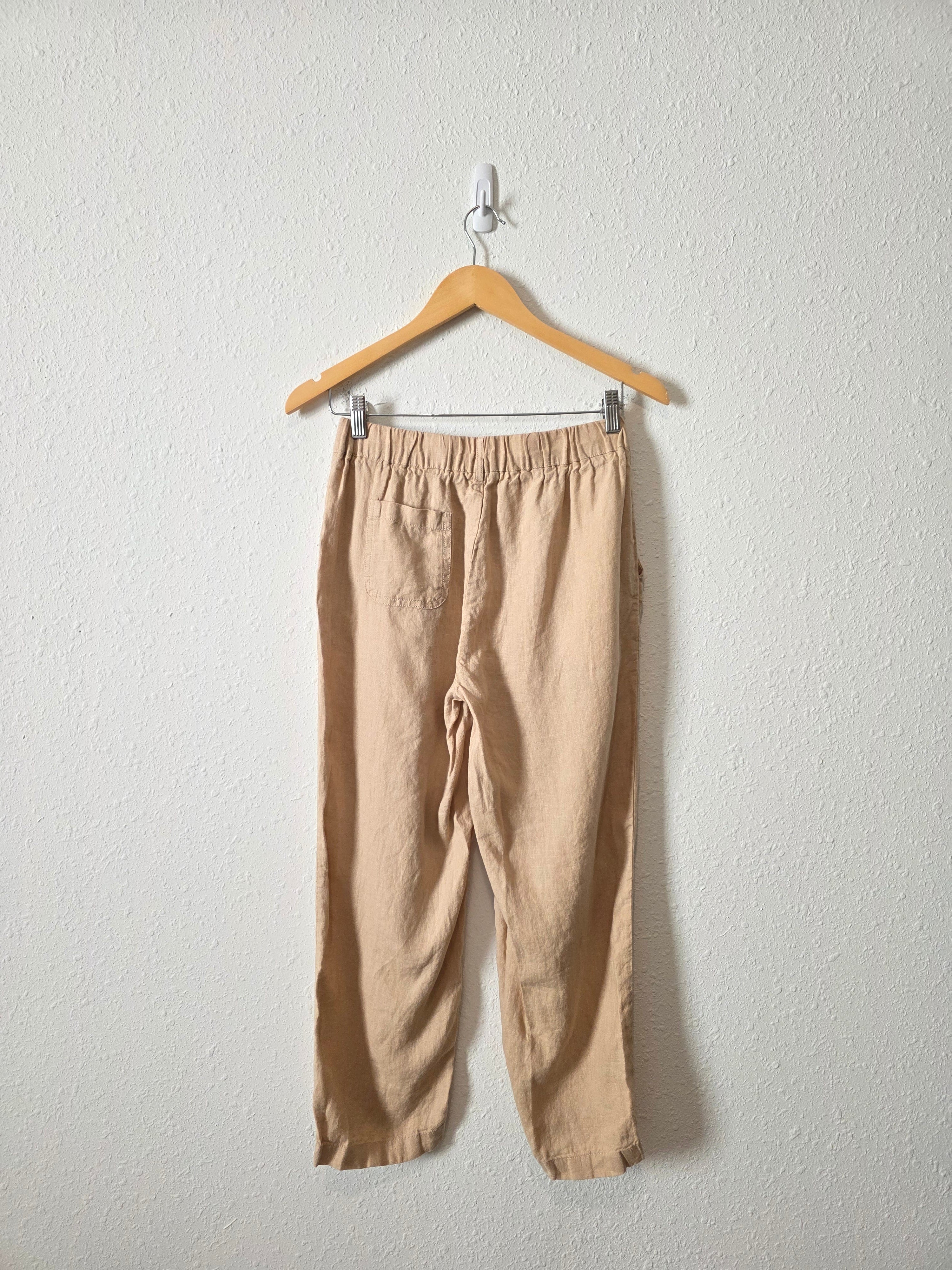 Quince Linen Straight Pants (XS)