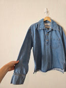 Mango Oversized Denim Top (M)